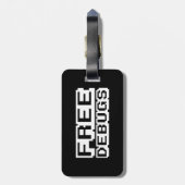 無料デバッグ ラゲッジタグ (裏面縦)