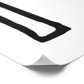 無料トランス権利フラグ ポスター (角)