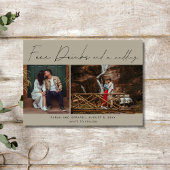 無料ドリンクと結婚の写真デートを保存 セーブザデート