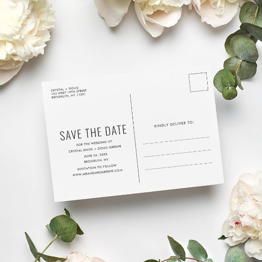 無料ドリンクと結婚日おもしろい付の保存 案内ポストカード