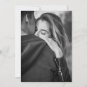 無料ドリンクのカクテルフォト結婚ズ セーブザデート (裏面)