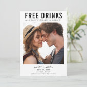 無料ドリンク先ウェディングフォト セーブザデート (スタンド正面)