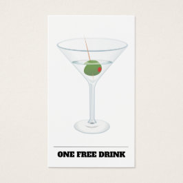 無料ドリンク券チケットバートークンカード