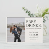 無料ドリンク日付の保存 (スタンド正面)