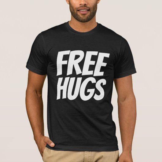 無料ハグTシャツ Tシャツ (正面)
