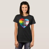 無料パパハグズLgbtプライド月2022 Lgbtq Essentia Tシャツ (正面フル)