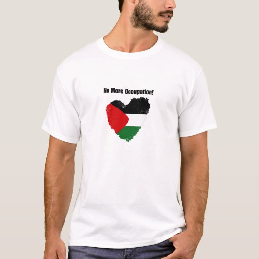無料パレスチナGaza Tシャツ (正面)