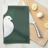 無料パレスティナのキッチンタオル – 連帯 キッチンタオル (四つ折り)