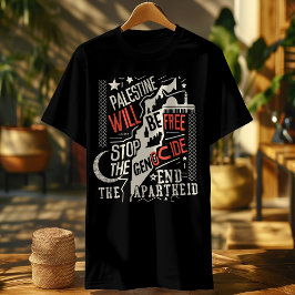 無料パレスティナmens tシャツエンドapartheid tシャツ