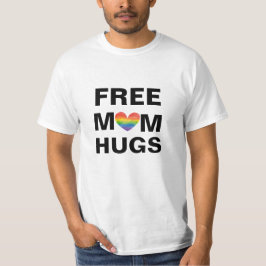 無料パーソナライズされたママ抱きテンプレート Tシャツ