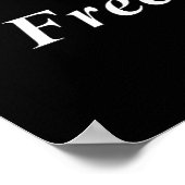 無料ビール! ポスター (角)