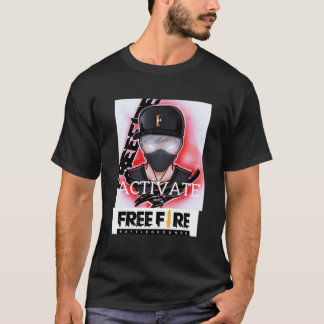 無料ファイアゲーム Tシャツ