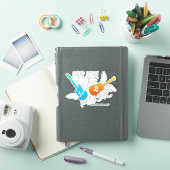無料フライ音楽 シール (iPadカバー)