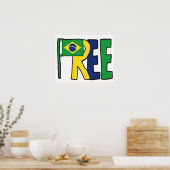 無料ブラジル ポスター (キッチン)