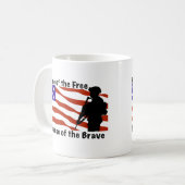 無料マグカップの家 コーヒーマグカップ (正面左)