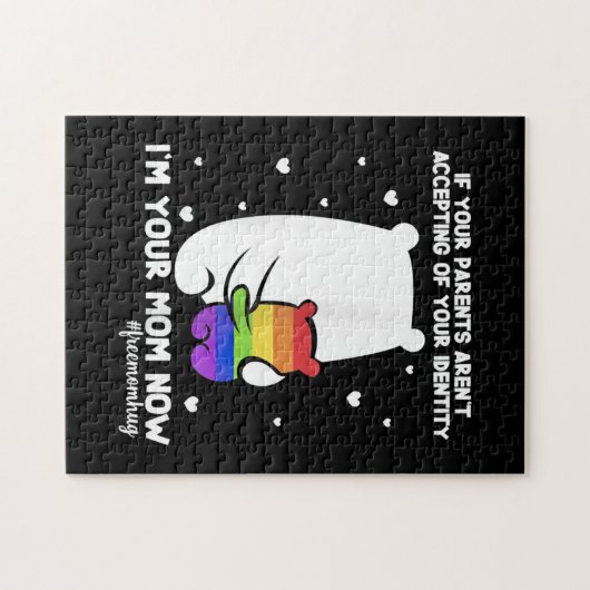 無料ママはママはママは今LGBTプライド ジグソーパズル (横)