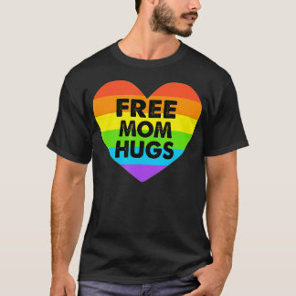 無料ママはLGBTを抱く Tシャツ