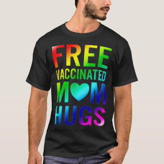 無料マムハグゲイプライドLGBTQママ誇りを持ったフルバック Tシャツ