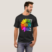 無料マムハグプライドレインボーLgbt 2 Tシャツ (正面フル)