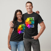 無料マムハグプライドレインボーLgbt 2 Tシャツ (ユニセックス)