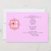 無料ヨガクラスへの招待状 招待状 (裏面)