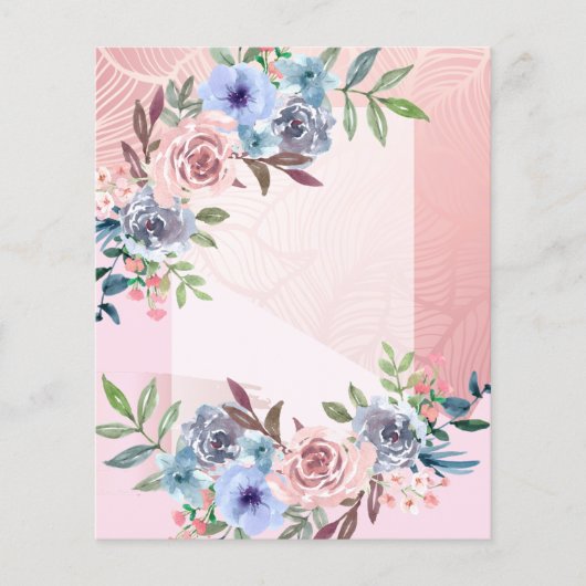 無料ライブデザイ救済ナー-フローラ予算 チラシ (正面)