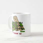 無料リビア コーヒーマグカップ (正面左)