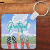 無料リラックス時間 キーホルダー (裏面)