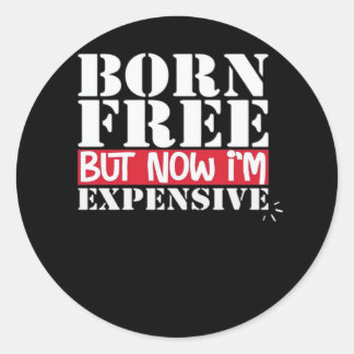 無料生まれだが、今は高価な、アメリカの独立 ラウンドシール