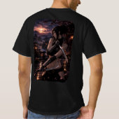 無料男性忍者 Tシャツ (裏面)