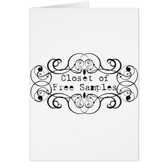 無料見本のクローゼット (正面)