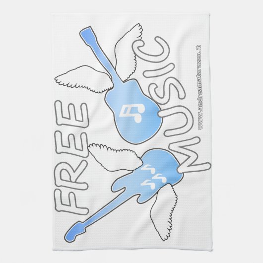 無料音楽 キッチンタオル (縦)