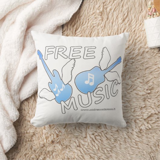 無料音楽 クッション (ブランケット)