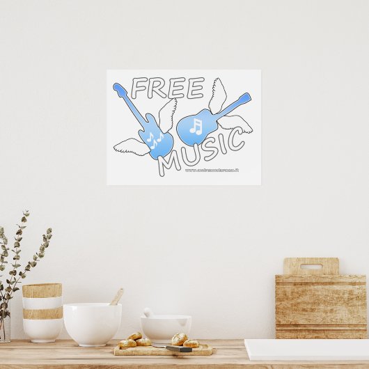 無料音楽 ポスター (キッチン)