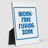 無料魚釣り域 フォトプラーク (側面)