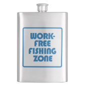 無料魚釣り域 フラスク (正面)