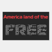 「無料」 長方形シール (正面)