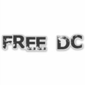 無料DCザサンドイッチガイWashington無料DC シール (正面)