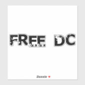 無料DCザサンドイッチガイWashington無料DC シール (シート)