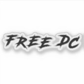 無料DCザサンドイッチガイWashington無料DC シール (正面)