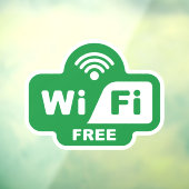 無料Wi-Fi ウィンドウサイン (シート3)