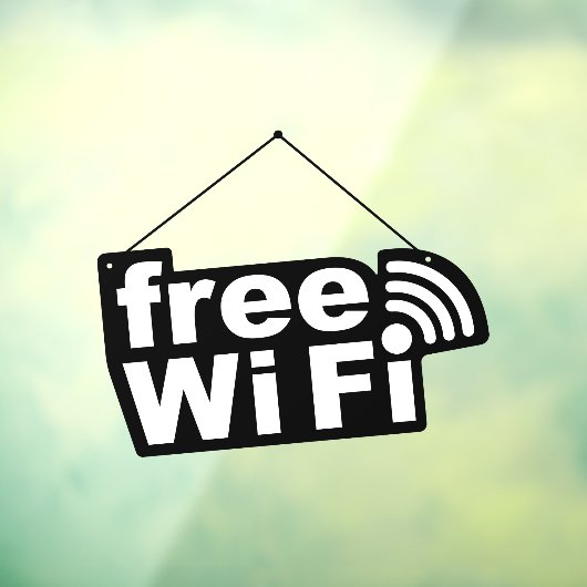 無料Wi-Fi ウィンドウサイン (シート3)