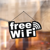 無料Wi-Fi ウィンドウサイン (シート2)