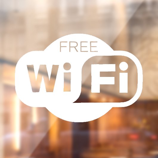 無料Wi-fi ウィンドウサイン (シート2)