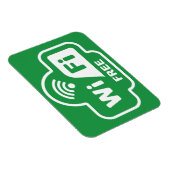 無料Wi-Fi マグネット (右側)