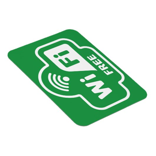 無料Wi-Fi マグネット (右側)