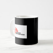 無旗の医縁ど者 コーヒーマグカップ (正面左)