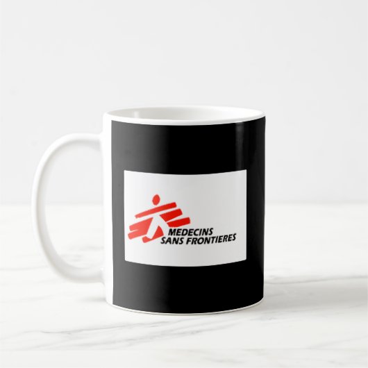 無旗の医縁ど者 コーヒーマグカップ (左)