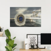 無時振動 ポスター (ホームオフィス)