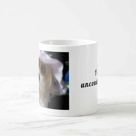 無条件で愛する コーヒーマグカップ (中央)